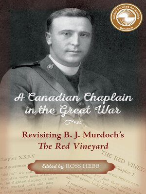 cover image of A Canadian Chaplain in the Great War